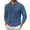Royal Blue #004A, variant on Havenx Mens Knit Polo Sweater Henley V Neck Long Sleeve Slim Fit Knitted Polo Shirts 2025 Trendy Casual Pullover Sweater,Hot Pink 2XL