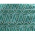thumbnail image 4 of oneOone Georgette Viscose Fabric Geometric & Floral Block Print Fabric By The Yard 42 Inch Wide, 4 of 4