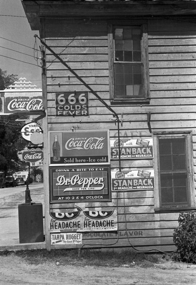Halifax Store 1938 Nside Of A Rural General Store With Soft Drink And