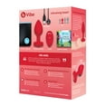 thumbnail image 5 of B-vibe Fiche Cœur Vibrant M/G - Rouge, 5 of 5