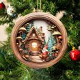 thumbnail image 4 of Isvgxsz Christmas Hanging Santa Claus Sign Santa Indoor/Outdoor Decor Hanging Santa Claus Wall Ornament for Christmas Holidays Wall Door Home Decoration, 4 of 5