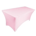 thumbnail image 4 of lionlar Fitted Polyester Tablecloth Rectangular Stretch Table, 4 of 6