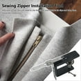 thumbnail image 2 of Zipper device – Zipper slider, sewing accessories Stainless steel zipper slider, zipper pull tool for sewing clothing, pants clothing store., 2 of 5