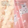thumbnail image 6 of Sivio Kids Weighted Blanket, Soft Reversible Heavy Blanket for Bedroom Sofa, Calming Sleep Helper, Pink Cat, 7 lbs 41"x60", 6 of 11