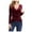 Wine, variant on Vedolay Womens Fall Tops Button-Down Ruffle Sweatshirt V-Neck Long Sleeve Blouse Black,S