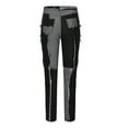 thumbnail image 4 of Womens Jeans Mid Waisted Women's Fashion Flared Wide-foot Patchwork Jeans And Trousers, 4 of 9