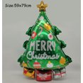 thumbnail image 3 of Globos de Feliz Navidad, dulces, Papá Noel, globos de alce, decoraciones navideñas de bricolaje para el hogar, Año Nuevo 2024, decoración de fiesta de Navidad, bolas, 3 of 5