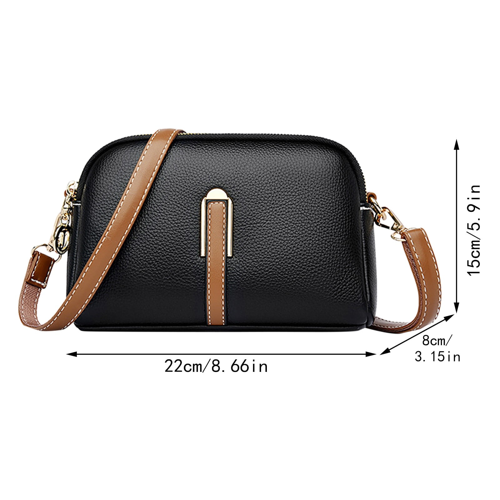 Jierger Crossbody Purses for Women Casual Adjustable Strap Ladies Shoulder Bag for Women Shoulder Purses and Handbags for Men Women Outdoor Travel Work