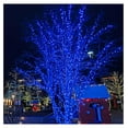 thumbnail image 5 of 5mm LED Wide Angle Blue Prelamped Light Set, Green Wire - 70 5mm Blue LED Christmas Lights, 4" Spacing, 5 of 5