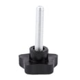 thumbnail image 2 of 2X M8 x 40mm Screws Star head Wing screw Clamp knob handle black, 2 of 4