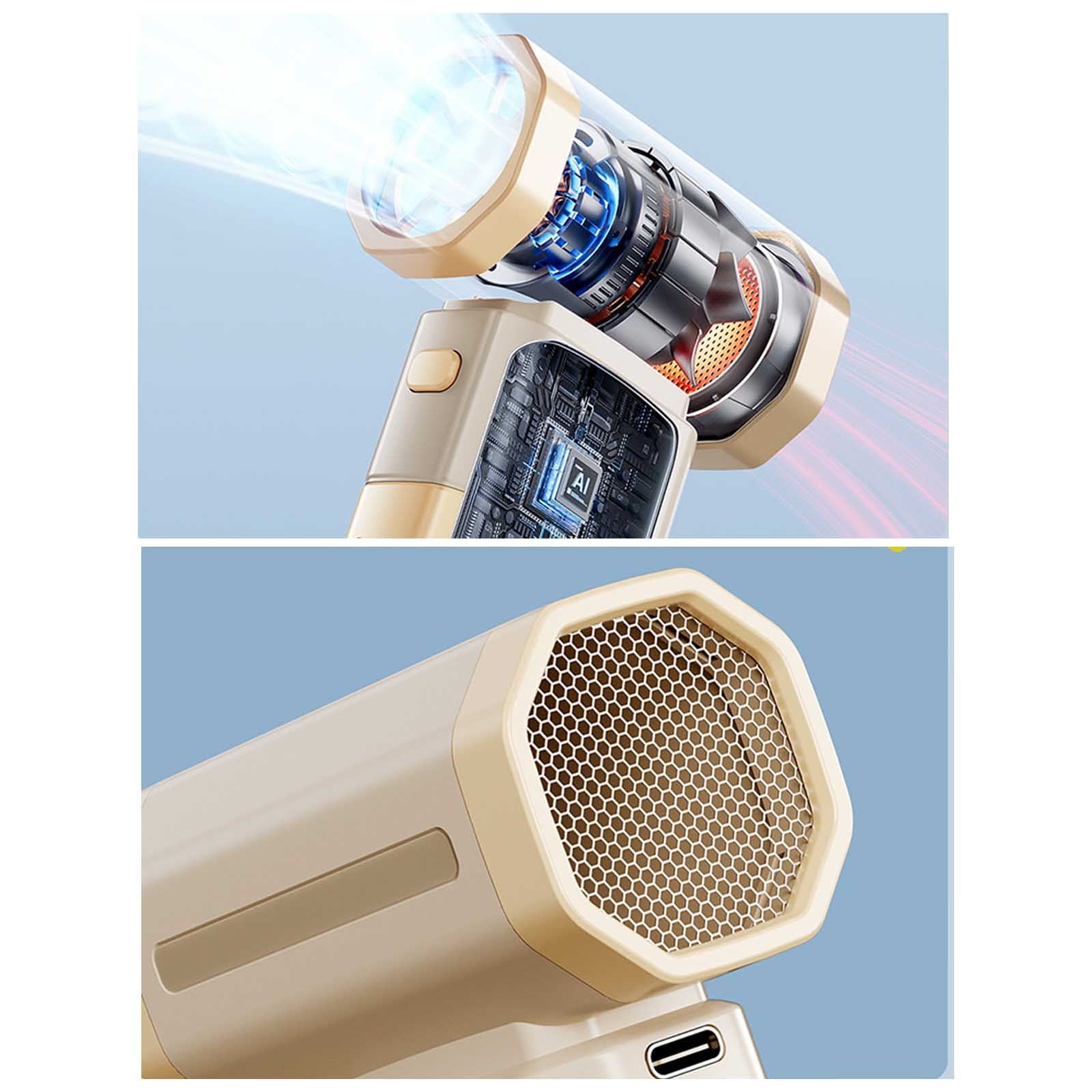 Handheld Turbo Fan,Portable Fan for Cleaning Kits-Mini Blower-Car Dryer,Car Blowing and Snow Blowing,Drying Pets,Computer Equipment Cleaning