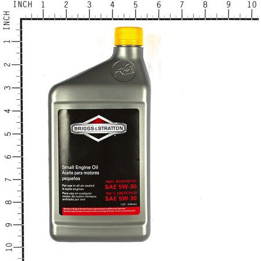 Briggs & Stratton SAE 5W-30 Synthetic Small Engine Motor Oil - 32 Oz. 100074