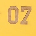 thumbnail image 4 of Personalized Yellow Wood Football Helmet Plaque, 4 of 8