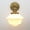 Antique, variant on Pathson 1-Light Wall Sconce Milk White Glass Shade Wall Lighting for Living Room Bathroom