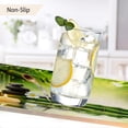 thumbnail image 3 of Spa Stones Placemats Set of 6,Garden Flower Table Mats Non-Slip Heat Resistant Washable Placemat for Party Kitchen Dining Table Decoration Indoor Outdoor, 3 of 5