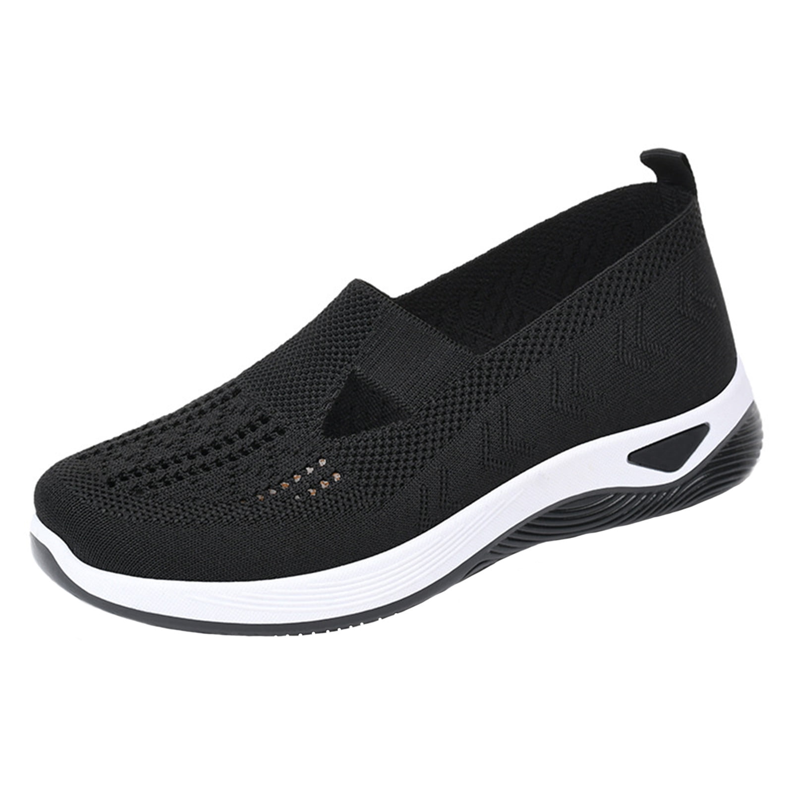 HeaCare Orthopedic Shoes for Women,Breathable Knitted Slip On Sneaker Working Casual Nurse Shoes,Diabetic Shoes for Women, Birthday Mothers Day Gifts for Women