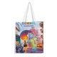 thumbnail image 1 of Elemental Bolso de tela con estampado de lienzo para mujer, bolsa de compras reutilizable y estética, con cremallera interior, regalo para mujer, 35 × 40 cm., 1 of 6
