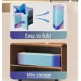 thumbnail image 6 of SHIBAILI 27.5" Portable Foldable Adult Bathtub,Family Tub for Shower Stall, Hot/Ice Bath Soaking(Blue Purple), 6 of 12