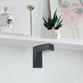 thumbnail image 5 of OATIPHO Glass Mounting Bracket Zinc Alloy Black for Residential Frameless Glass Panels, 5 of 8