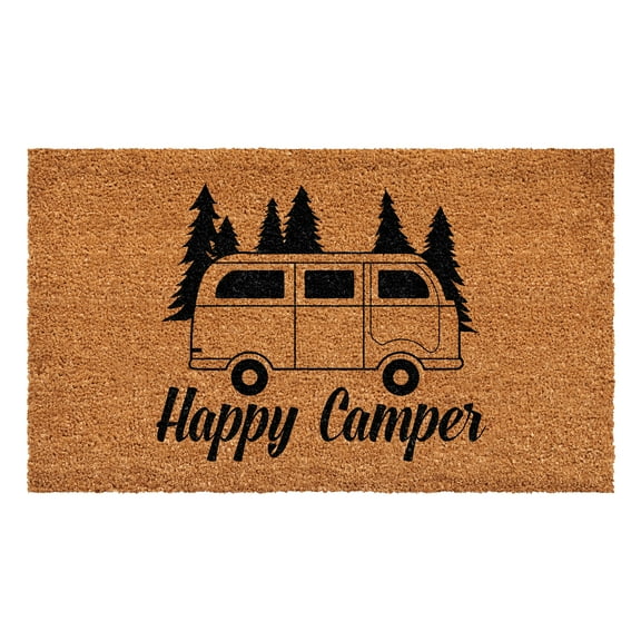 Calloway Mills 111843048 Happy Camper Doormat 30" x 48"