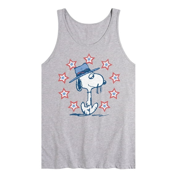 Peanuts - Spike Americana - Men's Sleeveless Graphic Tank