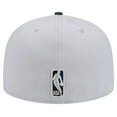 thumbnail image 4 of Men's New Era Gray New Orleans Pelicans Active Color Camo Visor 59FIFTY Fitted Hat, 4 of 5