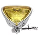 thumbnail image 3 of Faro De Motocicleta Retro, Faro Delantero Triangular, Lente Amarilla, 12V, 55W, Rosca M10 Para Modelo Vintage ATV OTVIAP Motorcycle Headlight, 3 of 8