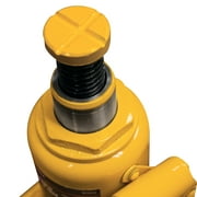 Performance Tool W1643 Heavy Duty Shorty Bottle Jack for Vehicle Maintenance, 12 Ton Capacity (24,000 lbs)