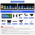 thumbnail image 4 of Ninetom Universal Portable 8.8 inch Touch Screen Carplay Stereo for All cars Wireless Apple Carplay & Android Auto Radio with Backup Camera, Support Mirror Link, Bluetooth 5.0, Siri, GPS, FM, Music, 4 of 7