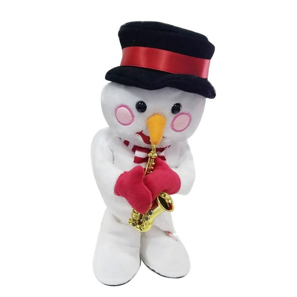 EGNMCR Musical Dancing Singing Up Santa Claus Christmas Decoration Novelty Toy Gift for Boys and Girls