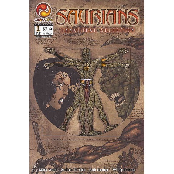 Saurians: Unnatural Selection #1 VF ; CrossGen Comic Book