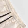 thumbnail image 6 of MIXUE Mens Shorts Summer Solid Color Elastic Waist Drawstring Fashion Breathable Sports Beachwear,Beige,XXL, 6 of 9