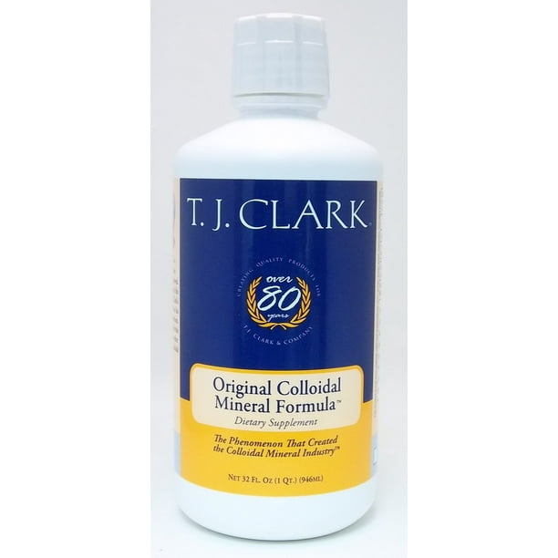 Original Colloidal Mineral Formula T.J. Clark 32fl.oz. Liquid Walmart