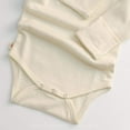thumbnail image 3 of Merino Cocooi Long Sleeved Bodysuit - Cream (NB), 3 of 4