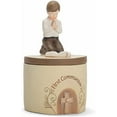 thumbnail image 5 of First Communion Praying Boy Resin Stone 5 inch Keepsake Box, 5 of 5