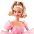 thumbnail image 5 of Barbie Signature Birthday Wishes Collectible Doll with Pink Gown & Customizable Packaging, 5 of 6