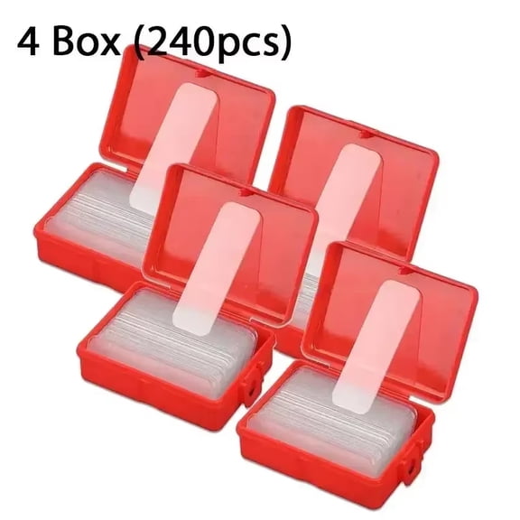 4PCS Extra Powerful Double Sided Adhesive Tape Contact Strong Waterproof Removable Mounting Tape for Walls Wood Tile Plastic