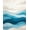 Blue, Pattern 2, variant on ODIKA 4'x6' Machine Washable Non-Slip Area Rug, Chic Abstract Wave Design with Sophisticated Elegance High Traffic Rug, Blue, 136293
