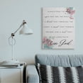 thumbnail image 2 of Stupell Industries Heart Mind and Soul for God Phrase Faith Based Quote Canvas Wall Art Design by Daphne Polselli, 30" x 40", 2 of 4