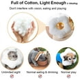 thumbnail image 3 of Adjustable Cat E-Collar, Cute Toast Neck Cone After Surgery, Wound Healing Protective Cone Bread Surgery Recovery Elizabethan Collars, Soft Edge For Kitten And Cats, 3 of 5