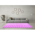 thumbnail image 3 of Ahgly Company Indoor Square Abstract Purple Modern Area Rugs, 6' Square, 3 of 4