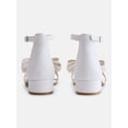 thumbnail image 4 of Wonder Nation Little and Big Girls Fashion Bow Heel Dress Shoes, 4 of 4