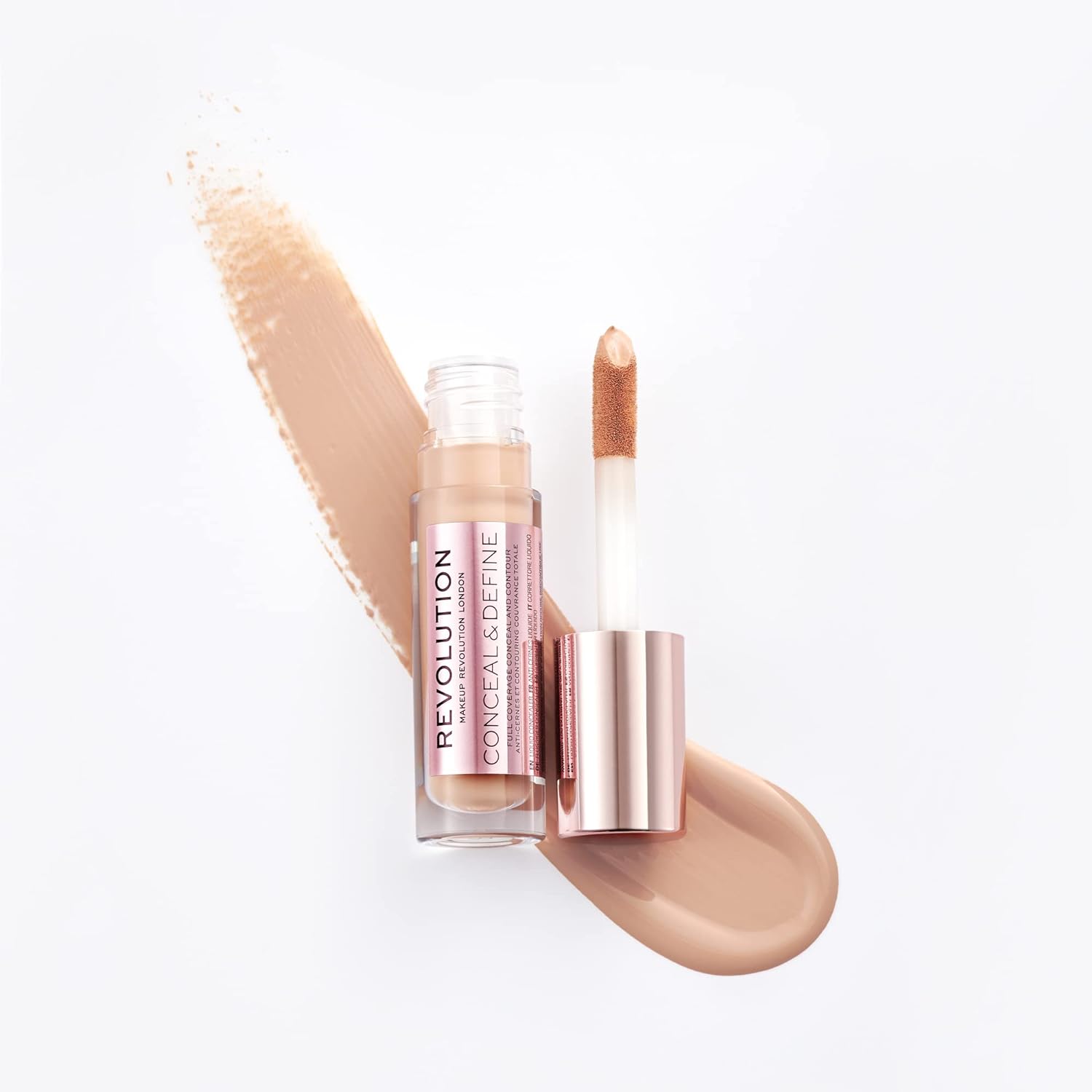 Makeup Revolution Conceal And Define Concealer, C8 Brown photo 3
