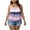 Purple, variant on Horkkom Plus Size Tube Tops for Women Summer Strapless Tops Striped Going Out Bandeau Tops 2XL, Gifts for Women