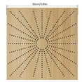 thumbnail image 4 of 12 Inch Wooden Crochet Blocking Board Reusable Handcrafted Knitting Blocking Boards Set with 10 Golden Aluminium Pins for Knitting Crochet Needlework Granny Squares, 4 of 6