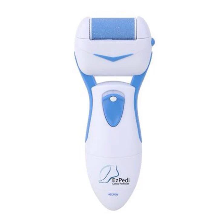 ISO Beauty CLSRMVR-243 EZPedi Electric Vibrating Portable Callus Remover - White