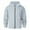 Gray, variant on ZyeKqe Hoodies for Men Full Zip Long Sleeve Fleece Lined Casual Warm Fall Outdoor Workout Athletic Sweatshirts