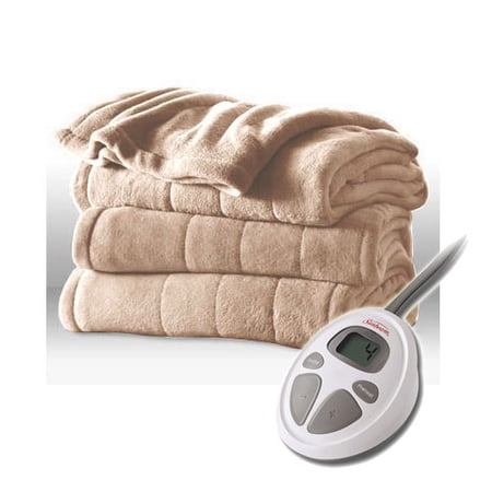 UPC 027045760478 product image for Sunbeam Channeled Microplush Electric Heated Blanket - Twin Full Queen King Size | upcitemdb.com