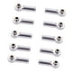 thumbnail image 2 of 10pcs Varillas de Cabeza de Bola de Metal para HPI HSP E- Savage Flux RC Plata, 2 of 9
