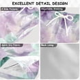 thumbnail image 4 of Light Purple and Green Flowers Swim Trunks Board Shorts Beach Pants Bathing Bottoms 5T, 4 of 8